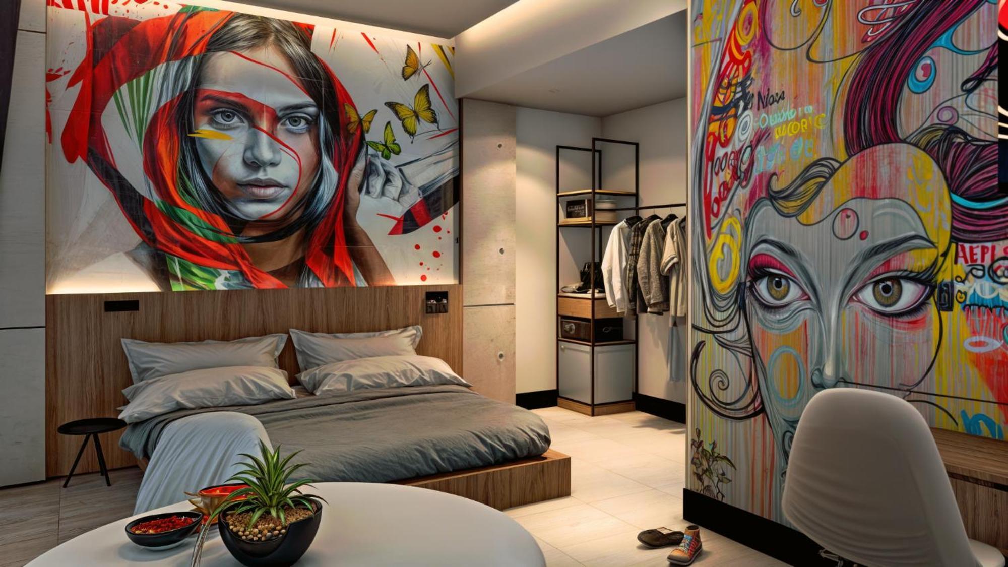 Street Art Hotel Roma Cidade do México Exterior foto