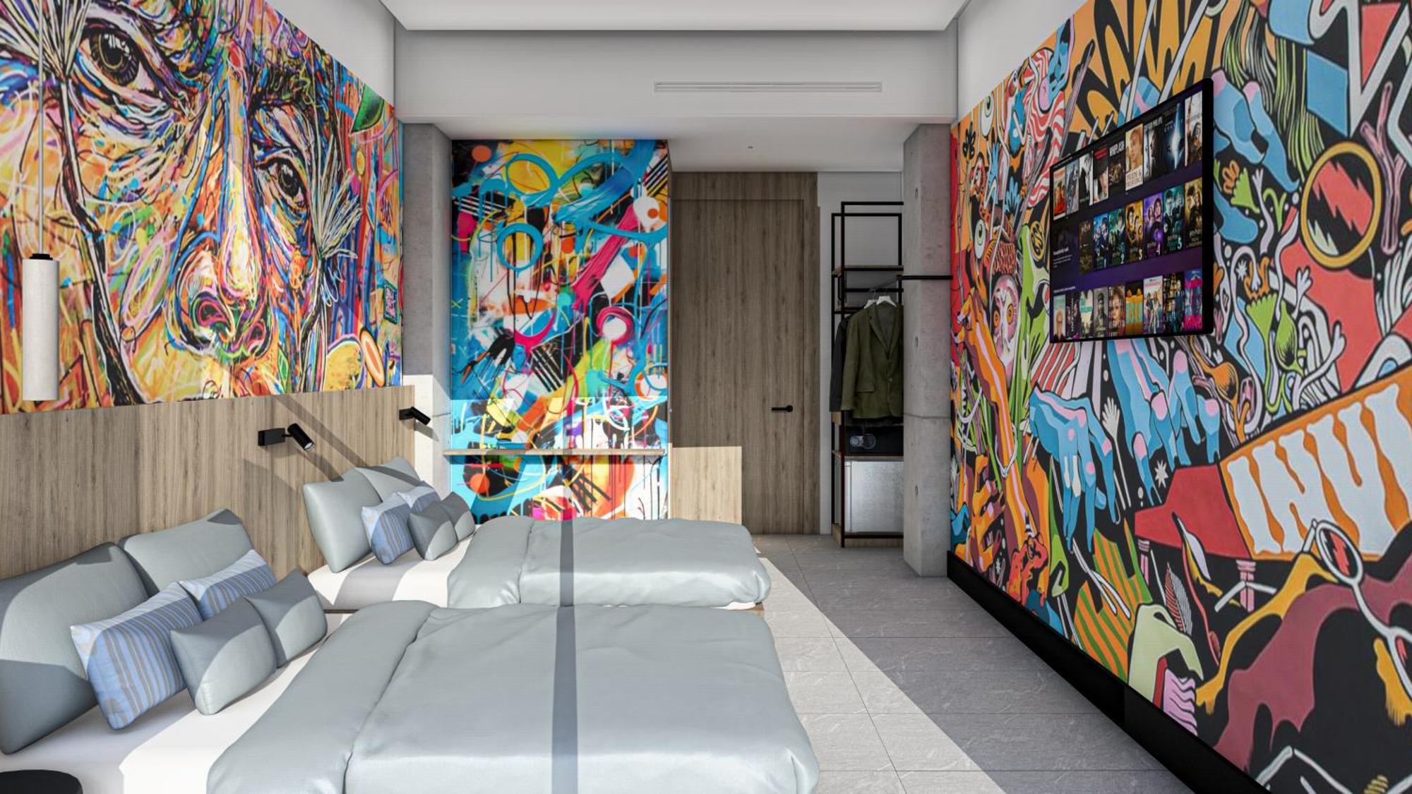 Street Art Hotel Roma Cidade do México Exterior foto